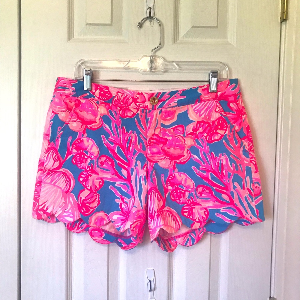 EUC Lilly Pulitzer Buttercup Shorts Size 6